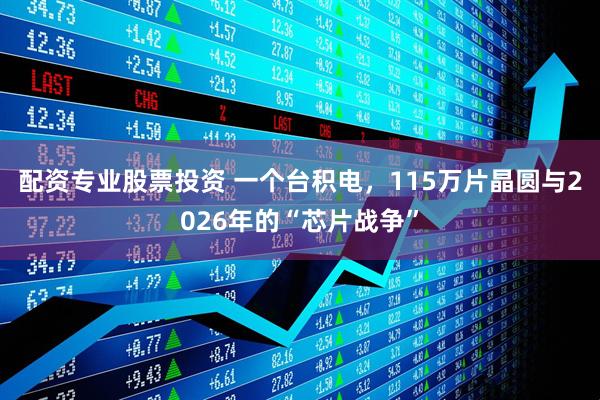 配资专业股票投资 一个台积电，115万片晶圆与2026年的“芯片战争”