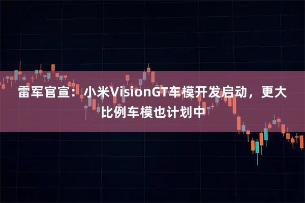 雷军官宣：小米VisionGT车模开发启动，更大比例车模也计划中